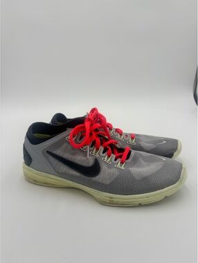 Nike Lunar Hyper Workout XT+ Training Athletic Sneaker White /Gray Size 7